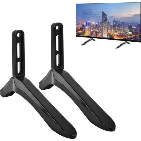 Universeller Standfuß für Fernseher, geeignet für 32- bis 65-Zoll-LCD-Fernseher von Marken wie Samsung, Vizio und Sony (nicht kompatibel mit LG-Fernsehern).