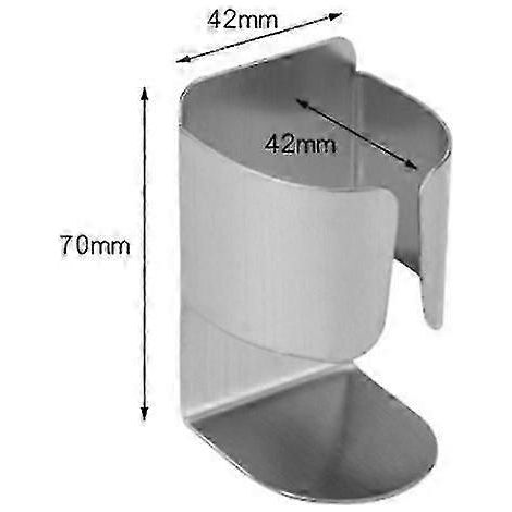 supports pour brosses à dents électriques en acier inoxydable