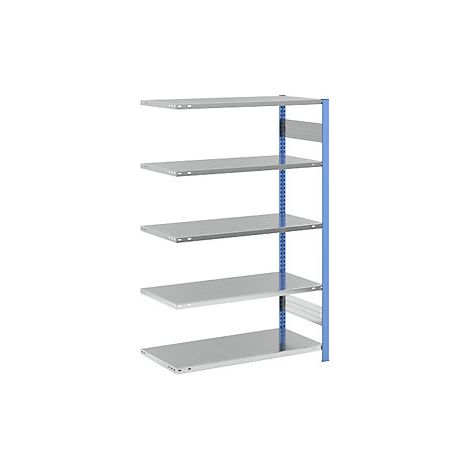 eurokraft pro  Scaffale a innesto per magazzino  montanti blu 