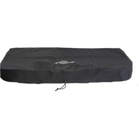 LE MARQUIER Housse pour plancha Exclusive XL - Polyester enduit PVC - Cordon de resserrage - 110 x 49 x 16 cm