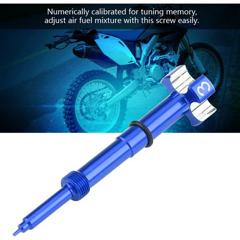 Vis de richesse air-carburant pour carburateur Keihin FCR FCRMX, compatible Suzuki, bleu (1/5)