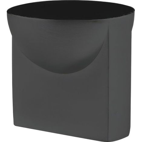 Bouton Zamak Noir Mat 25mm Design Moderne, Prise En Main Confortable. - Rei