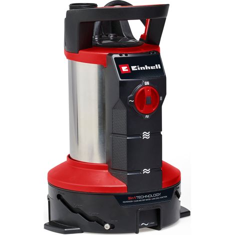 Einhell Schmutzwasserpumpe GE-DP 7935 N-A LL 3-in-1 (790 W, Aquasensor, Ø 35 mm Fremdpartikelgröße, max. 19.500 L/h Fördermenge, inkl. Quick-Connector & Universaladapter) (1/8)