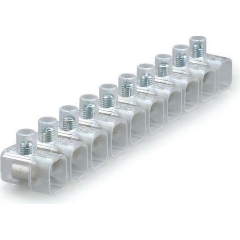 Morsetto a cappuccio unipolare 2,5mmq barra da 10 pezzi Scame 812.374 (1/2)
