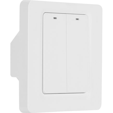 Zweiwege-Wandbedienfeld, kompatibel mit Alexa/Google, 110–240 V EU-Stecker für Tuya Zigbee (1/5)
