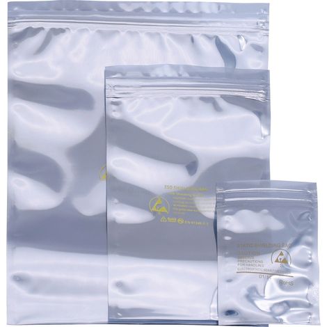 Quadrios  ESD-Beutel  abschirmend ESD-Kennbuchstabe S   35 St. (1/3)