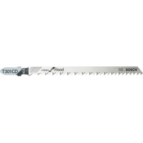 BOSCH HOJA DE SIERRA DE CALAR T 301 CD CLEAN FOR WOOD