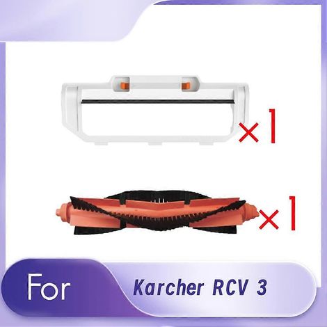 Couvercle de brosse principale avec brosse principale pour pièces détachées d'aspirateur Kärcher (1/5)
