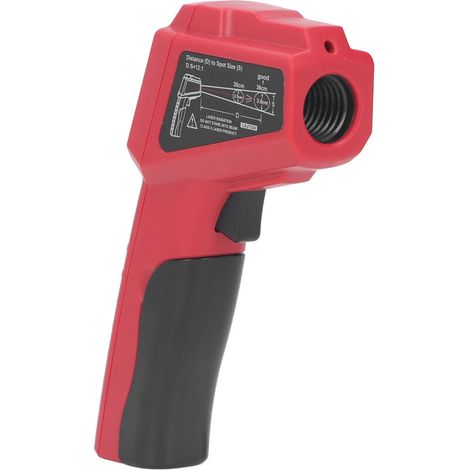 Termometro a infrarossi con indicatore LCD retroilluminato, misuratore di temperatura senza contatto per frigoriferi con motore (1/4)