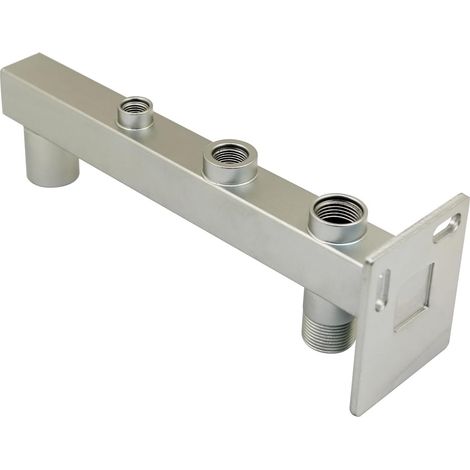 Wall Mounted Sanitary Expansion Tank and Heater Hot Water Tank Mounting and Pressure Mount Complete Kit Universal Iron Stem for Expansion Tank (Single Bracket) (1/2)