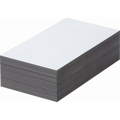 FRANKEL kaiserkraft, Etiquettes magnétiques, blancs, h x l 50