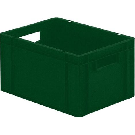 Transport-Stapelkästen, grün Maße in mm (BxTxH): 400 x 300 x 175