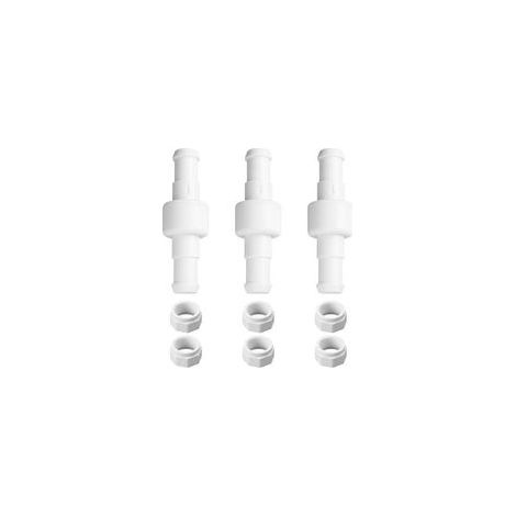 Set mit 3 Ersatzschläuchen für Polaris D20/D-20 Poolreiniger, Kugelgelenk mit Muttern für Polaris 180, 280, 380, 480 und 3900 (1/5)