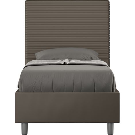 Letto Singolo 80x190 cm Senza Rete Focus Cappuccino (1/5)