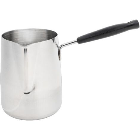 Pair - Cafetière turque en acier inoxydable 304, idéale pour chauffer le beurre, le lait et le chocolat (1000 ml). (1/5)