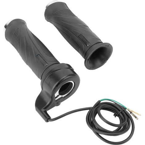 01 02 015 Poignée d'accélérateur, Paire de Guidon d'accélérateur Universel avec câble pour VTT Scooter électrique 12V 24V 36V 48V. (1/5)