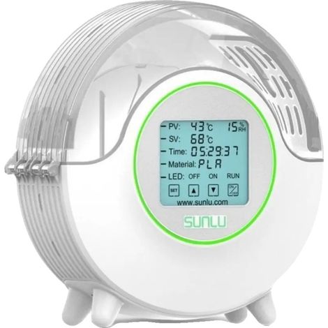 Filament-Trockenbox, LCD-Bildschirm, zwei Temperaturfühler (1/2)