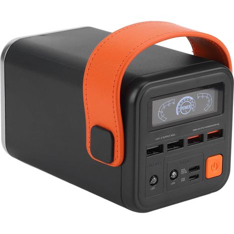Station d'alimentation Portable, 36W 60000mAh Station d'alimentation de Secours avec Affichage Numérique, 4 USB, Type C, Micro, Banque d'alimentation à Rapide pour (1/5)
