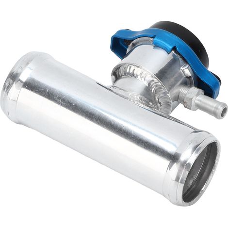 Bouchon de remplissage de radiateur en aluminium 38mm/1,5in avec thermomètre intégré pour tuyau de refroidissement moteur (1/5)