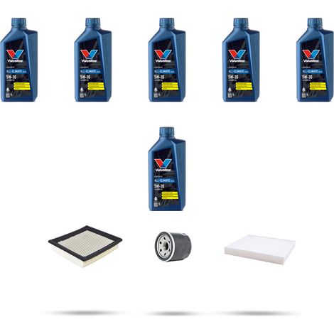 Kit tagliando 3 FILTRI e 6L OLIO compatibile con Infiniti G35 3.5 V6 209kw dal 2004 (1/5)