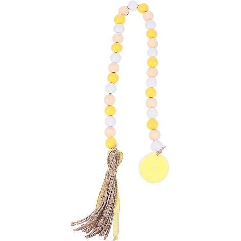 1 guirlande de perles en bois