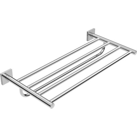 Metaform - Porta teli da parete Cromo in Ottone cromato Mod. Suite