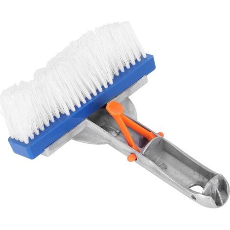 14 cm (5.5 inch) portable nylon pool brush for cleaning pool walls and floor. Ideal accessory for cleaning the walls and floor of your pool. (1/5)