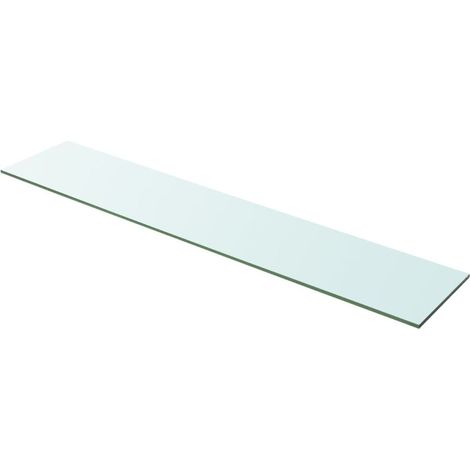 Pannello per mensola in vetro trasparente 100 x 20 cm 2702209/2