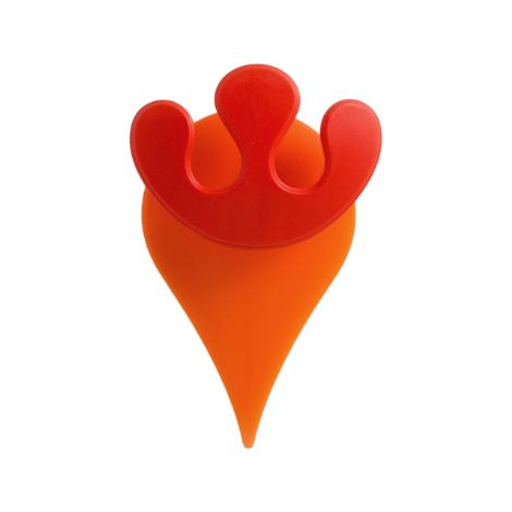 ECOPLAST PORTAOGGETTI STILLA SINGOLO ARANCIO (1/3)