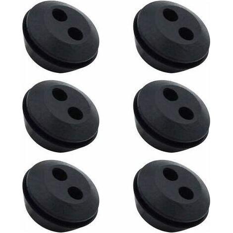 Lot de 6 bouchons de tuyau de carburant en caoutchouc – Joint de réservoir étanche – Compatible débroussailleuses et taille-haies (1/5)
