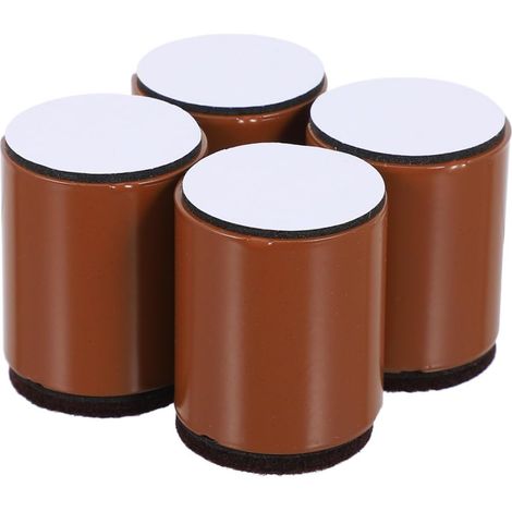 Lot de 4 patins antidérapants pour pieds de meubles, rehausseurs (1/5)
