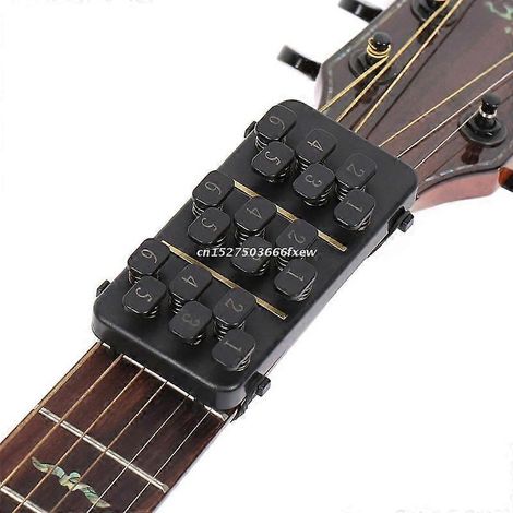 Outil d'apprentissage des accords pour débutants - Outil auxiliaire pour l'apprentissage de la guitare acoustique - Instrument de musique auxiliaire (1/5)