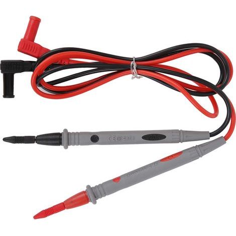 Pieces AC/DC 1000V Silicone Multimeter Test Leads Probe Test Pen Electrician Tester 20A Bold Copper Wire Core, Other Hand Tools and Accessories (1/4)