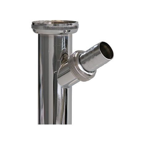 Tubo de ajuste para sifón de lavabo Aguas residuales con conector 1 1/4 x 32 x 200 mm (1/2)