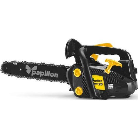 Papillon 92831 Ranger 25 Motosega Potatura, Barra 30 cm, 25,4 cc, Giallo/Nero