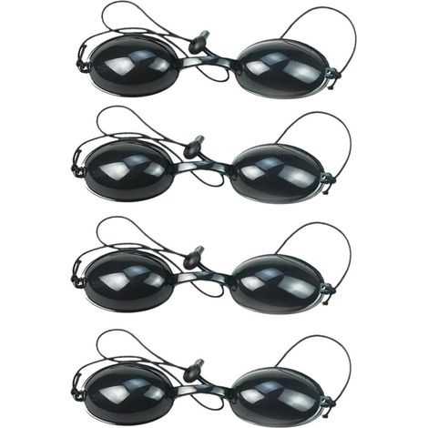 4 PCS Lunettes Bronzage, Protection UV (1/5)