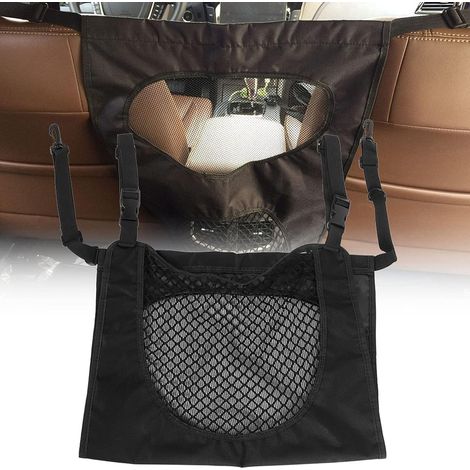 Barrière pour Chien, Barrière pour Chien, Filet pour Banquette Arrière pour, en pour Animaux de Compagnie, Véhicule de Voyage, Clôture pour, Filet de Retenue pour Petits SUV, 27,95 X (1/4)