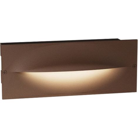 Segnapasso incasso gea led ges2002 led ip65 alluminio classico, tonalità luce 3000°k (luce calda) (1/5)