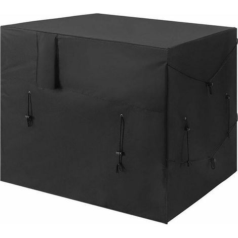 Housse de protection pour piscine et mobilier d'extérieur Tissu Oxford imperméable 210D Taille 101x86x78 cm Résistante aux intempéries (1/4)