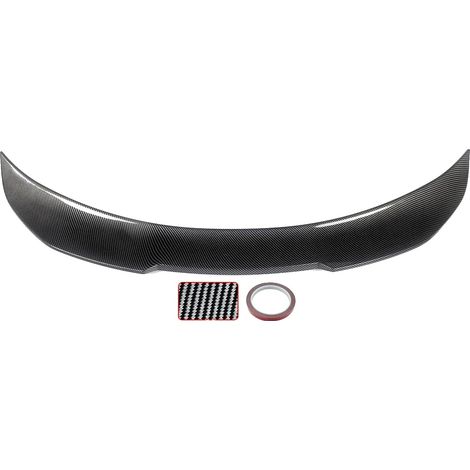 Spoiler estilo PSM, material ABS duradero, aspecto de fibra de carbono. (1/2)