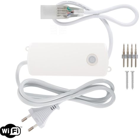 Controller Wi-Fi Striscia LED RGB 220V AC IP65 Taglio 100cm RGB