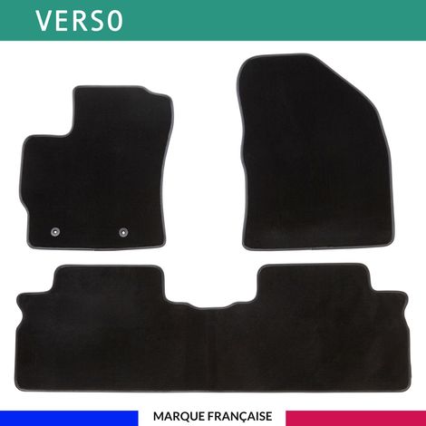 Tapis de voiture - Sur Mesure pour VERSO (2009 - 2011) - 3 pièces - Tapis de sol antidérapant pour automobile (1/4)