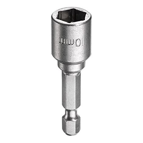 KWB CLÉ À DOUILLE 10 MM ALLEN 102.710 (1/4 '' E6.3 TIGE HEXAGONALE, ISO 1173, HOCHWERIGER TQ 60 EN ACIER) 102710 (1/7)