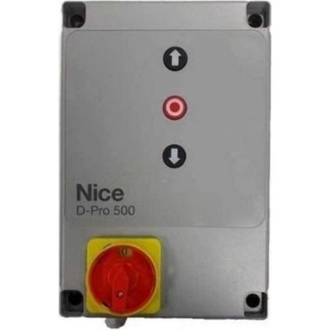 nice armoire de commande pour un moteur 230vac - 400vac d-pro500 dpro500