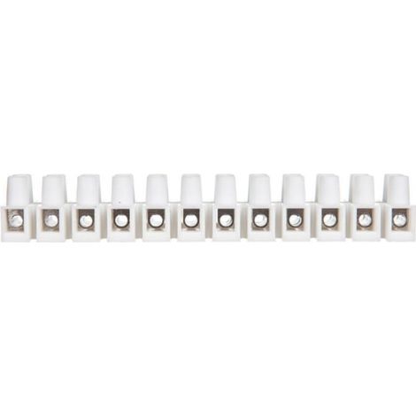 Morsettiera a 12 piste 4 mm2 bianca LTA 12- 4.0b 22310216