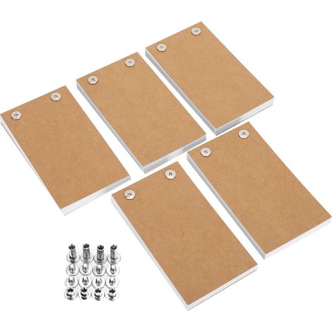 Lot de 5 carnets à feuilles mobiles pour dessin, kit de reliure avec vis, outils de peinture pour enfants. (1/5)