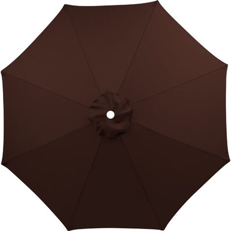 Sonnenschirmdach für den Außenbereich – UV-beständiges Polyester – Für Terrasse, Garten, Strand, Pool – Durchmesser 292 cm – Ersatz für vorhandenes Sonnenschirmgestell – 1 Stück (1/4)