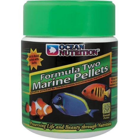 Ocean Nutrition Formula Two Marina Pellets - Alimento para Peces Tropicales Marinos Herbivoros en Pellets
