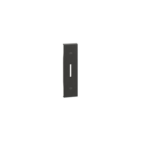 Cubierta de Bticino Living Now para el Comando del Interruptor de Persianas negro KG06 (1/2)