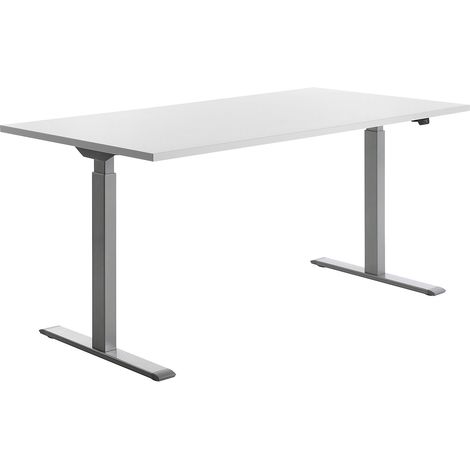 Topstar, Bureau assis-debout électrique, droit, l x p 1600 x (1/4)